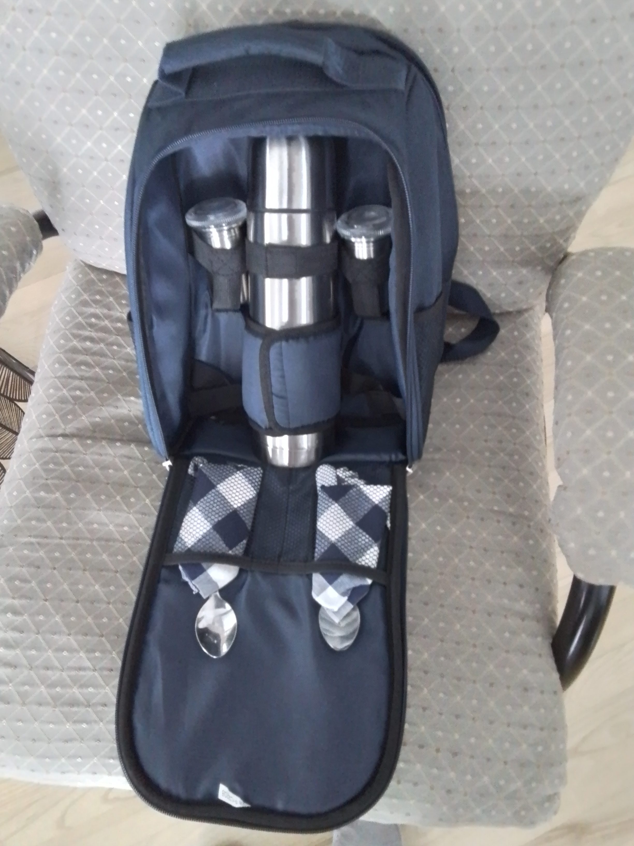 Sac De Transport Léger Pour Bâtons De Randonnée, Sac De Rangement Pour Bâtons De Marche, Pochette De Rangement Imperméable En Tissu Oxford (bleu