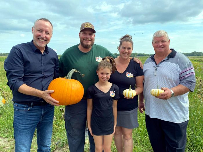 François Lecours de la Ferme du Barbu reçoit 5 000 SorelTracy